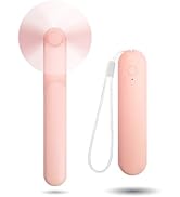 Nezylaf Handheld Mini Fan,3 IN 1 Portable Small Foldable fan,Rechargeable Personal Fan with Powe ...