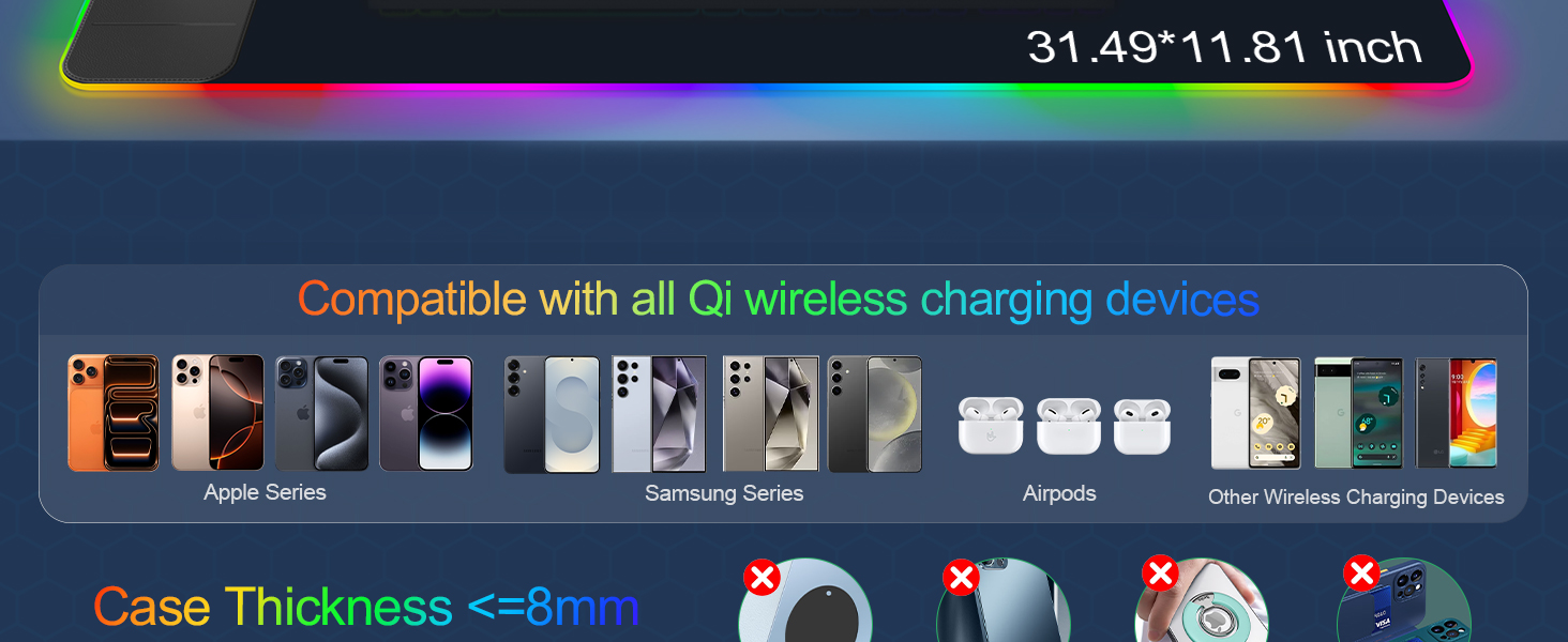 charging mouse pad