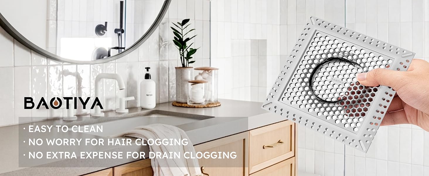 shower drain hair catcher