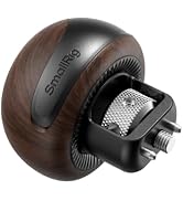 SmallRig mini Wooden Side Handle with 1/4''-20 Locating Screw, Ergonomic Compact Handle Grip, Sup...