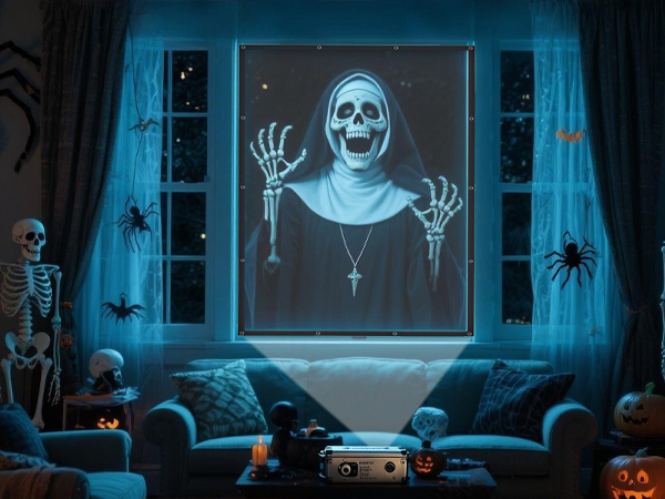 Holographic Rear Projection Screen