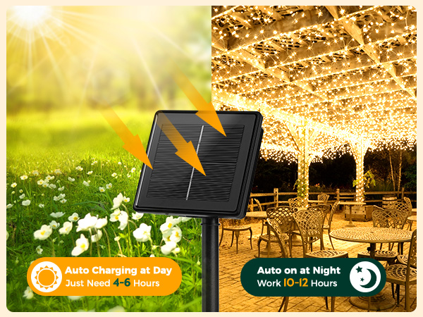 solar string lights