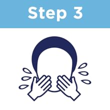 Step 3: Rinse thoroughly and pat dry
