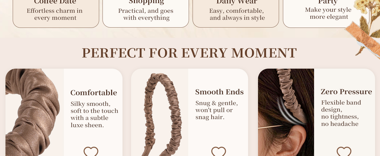 non slip headbands for women