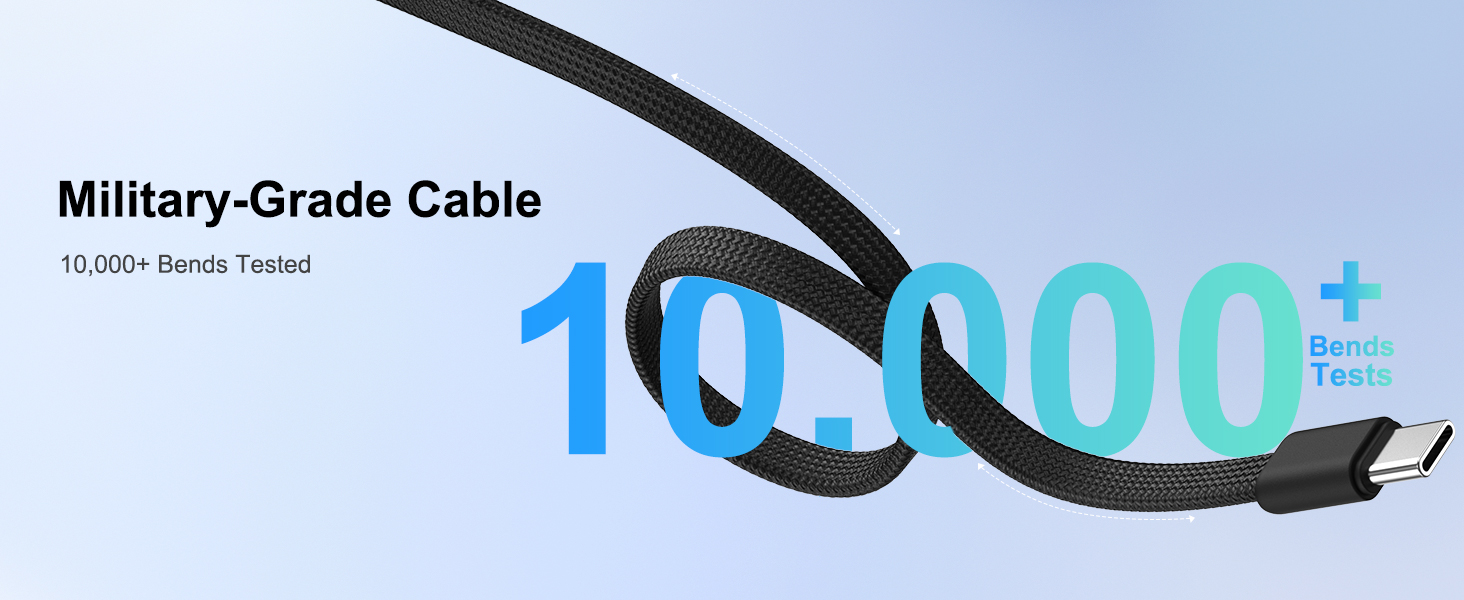 power bank with cables
