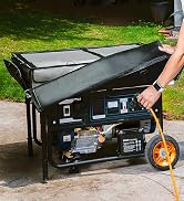 IGAN Generator Covers While Running, 100% Waterproof Generator Tent, Ultra Heavy Duty Tarpaulin P...