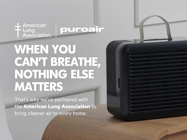 PuroAir Air Purifier 100i Smart Air Purifier for Small Rooms