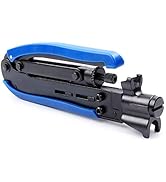 Coaxial Compression Tool,Yangoutool Coax Cable Crimper and RG6 Compression Tool for RG6 RG11 RG59...