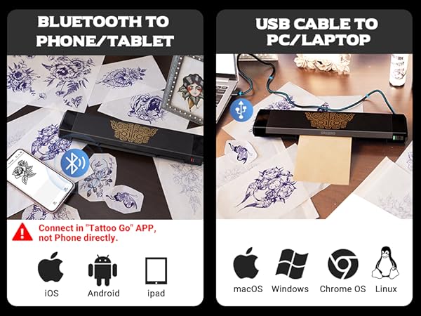 ORGBRO Tattoo Stencil Printer