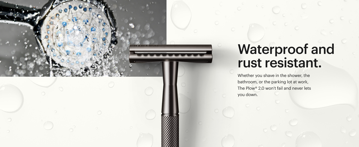 manscaped plow single blade face shaving razor