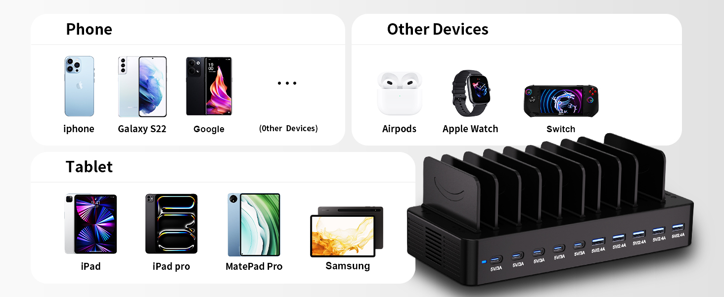usb charging station