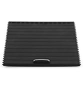 Auto Center Console Cover Pad, Black Center Console Roller Blind Cover 1666805802 Fit for ML GL G...