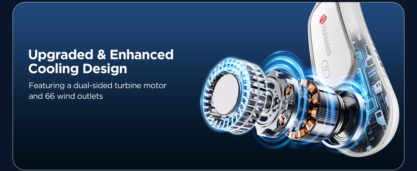 Premium Simple Image Carousel Image 3 Neck Fan PC