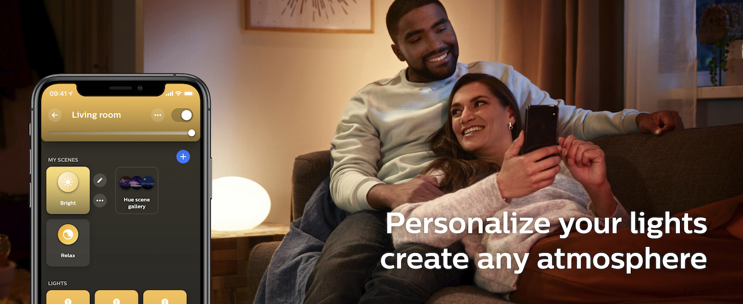 Philips;Hue;75 Watt;White;Color;Hub Compatible;app controll;ambiance;smart home;smart lights