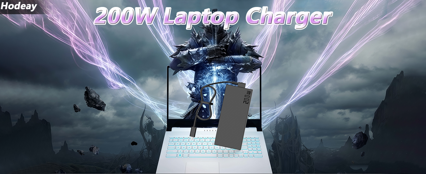 For 200W Laptop Charger