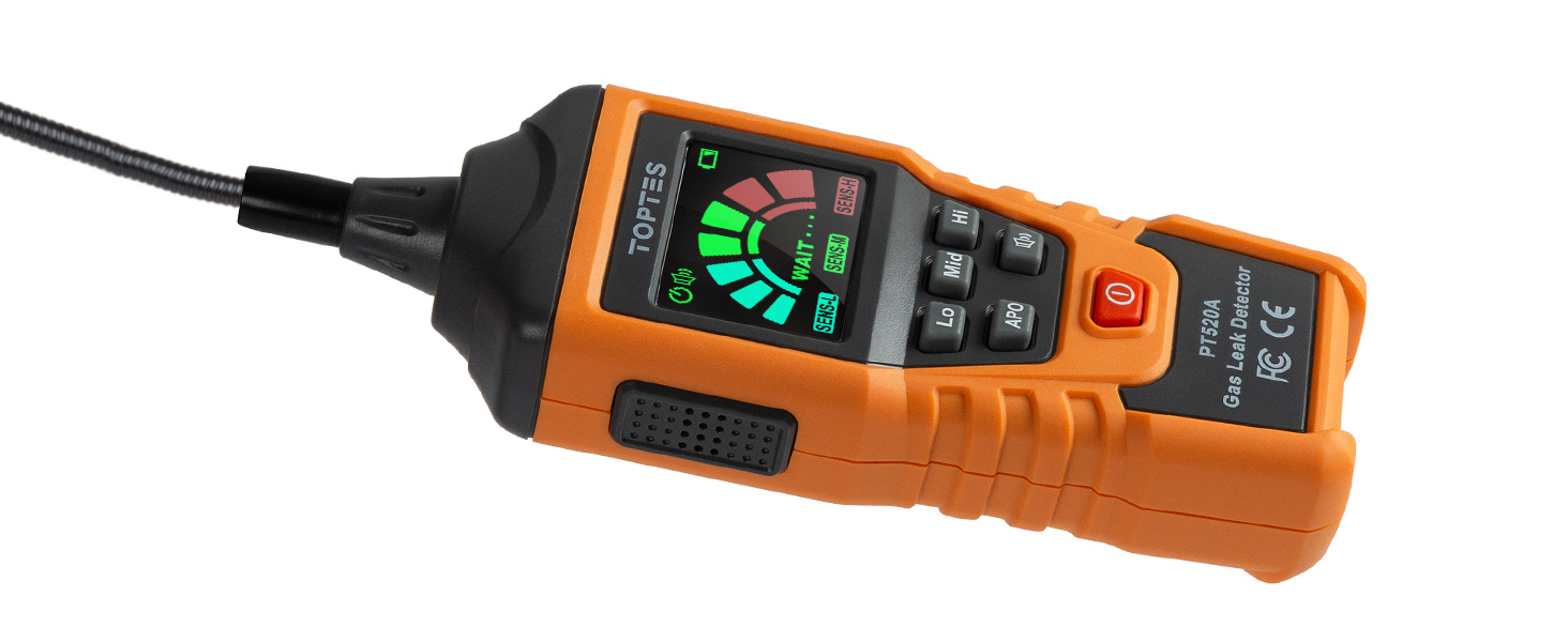 TOPTES PT520A Gas Leak Detector Natural Gas Detector