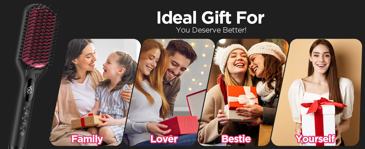 Ceramic Straightening Brush