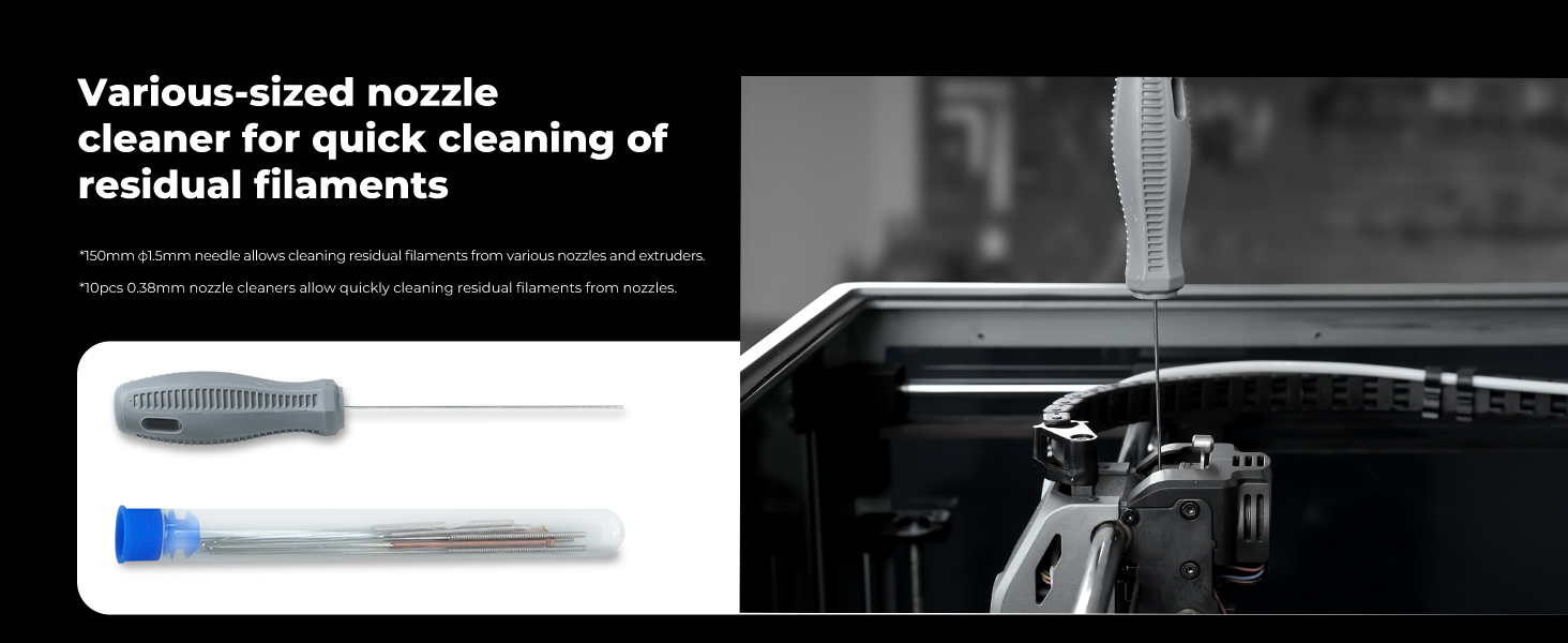 Various-sized Nozzle Cleaner