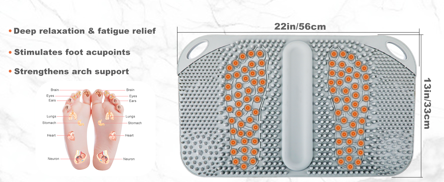 Reflexology Circulation Neuropathy Pain Stress muscle Relief Arch Heel Care wellness Gifts