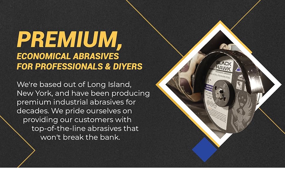Premium, Economical Abrasives for Professionals &amp; Diyers