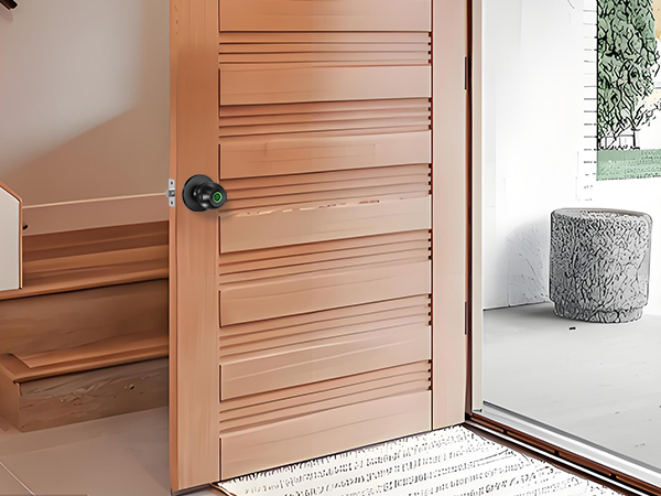 Biometric Door Knob with Lock for Bedroom