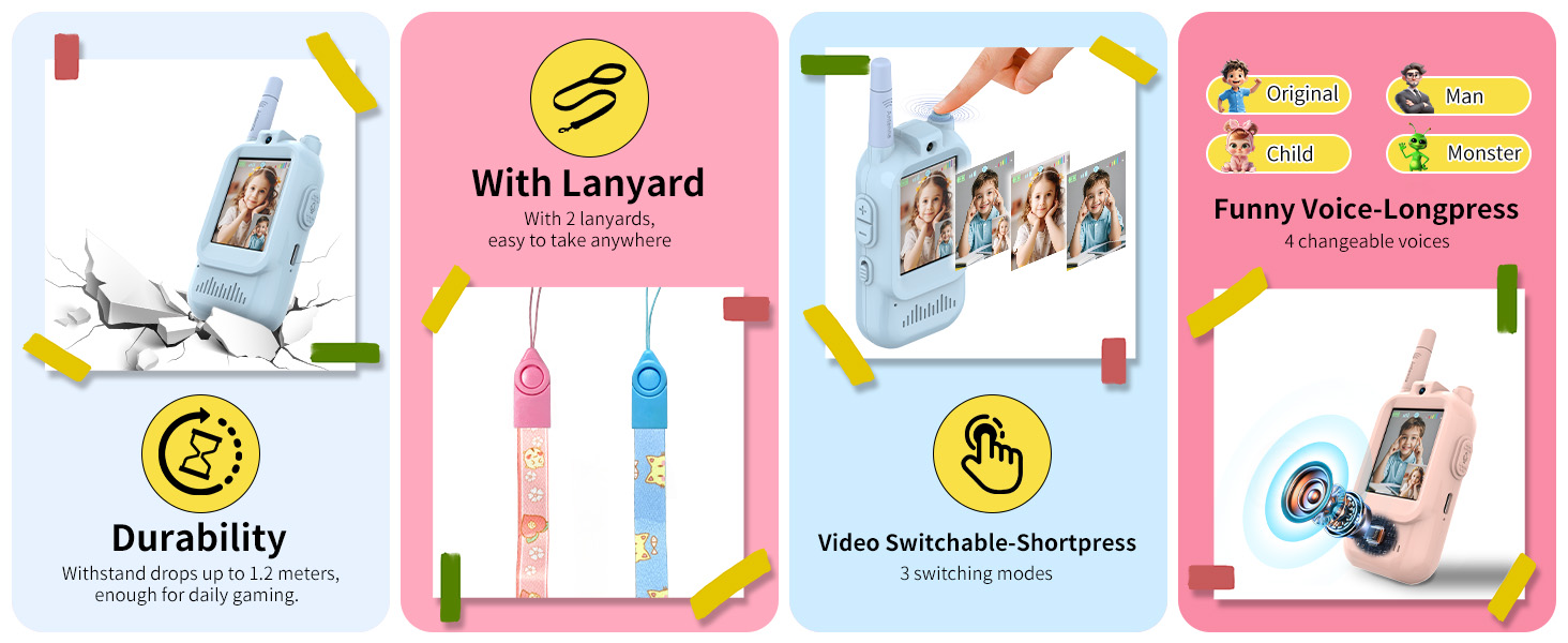 Video Walkie Talkies for Kids