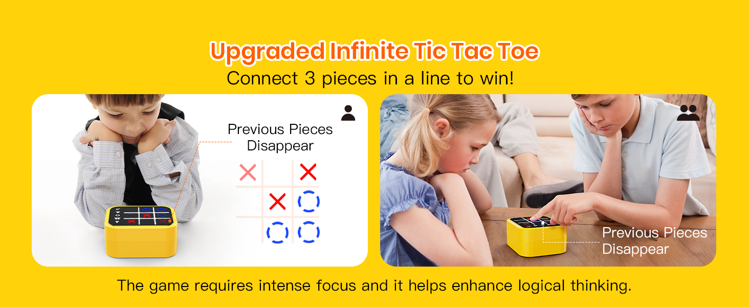 Upgraded Infinite Tic Tac Toe