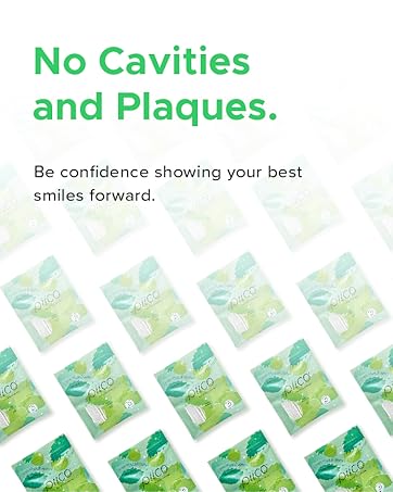 flavored floss picks mint
