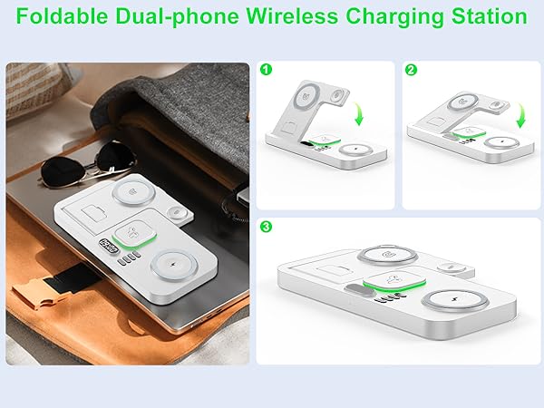 iphone and apple watch charging station