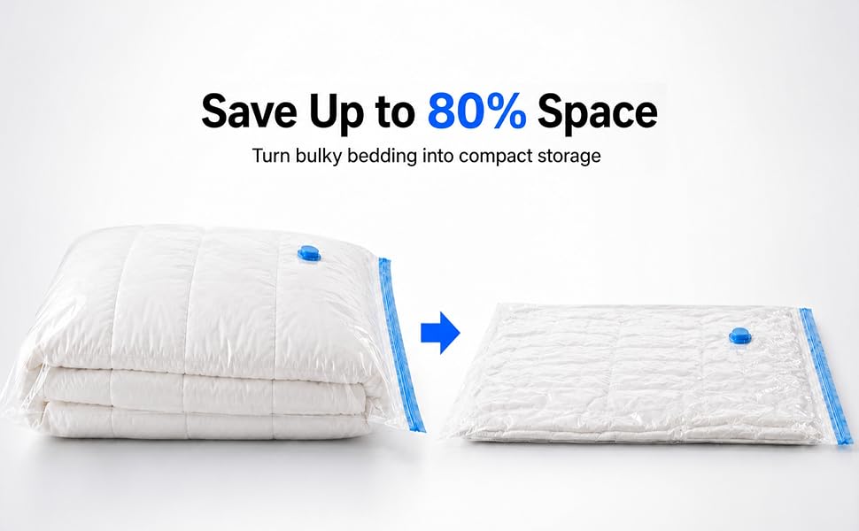 Save Up to 80% Space