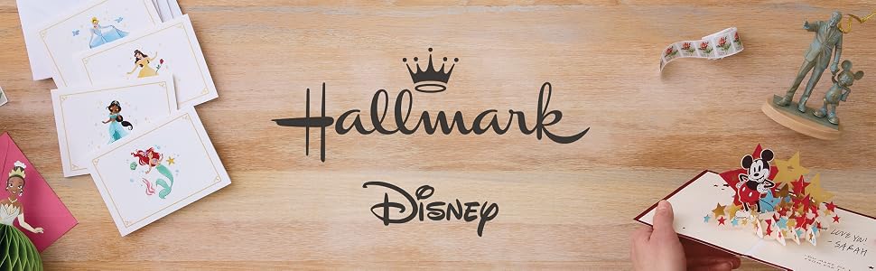 Hallmark Disney Cards, Ornaments, and Gift Wrap