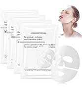 Vizela 4Pcs Skaind Collagen Glow Mask Overnight, Deep Face Mask, Bio-Collagen Real Deep Mask, Hyd...