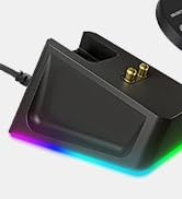 Upgraded Charging Dock with RGB Indicator Compatible with Logitech G502 X Lightspeed G Pro x Supe...