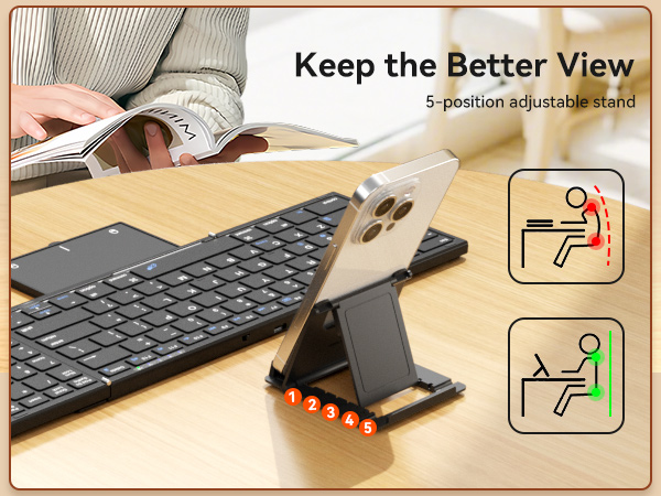 5 position phone holder