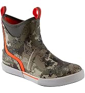 BASSDASH Men’s 6" Waterproof Deck Boots with Breathable Lining Anti-slip Neoprene Rubber Ankle Ra...