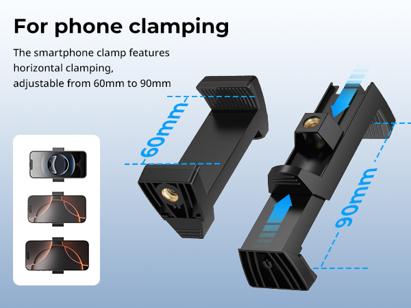 phone clamping