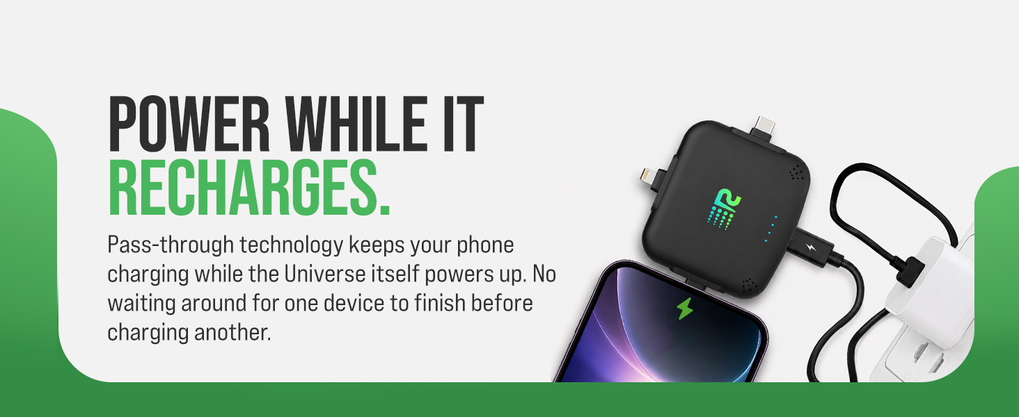 pass through technology power bank powr bank