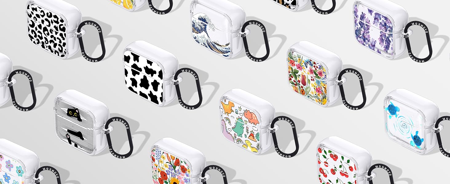 Airpods 4 Clear Case with Design