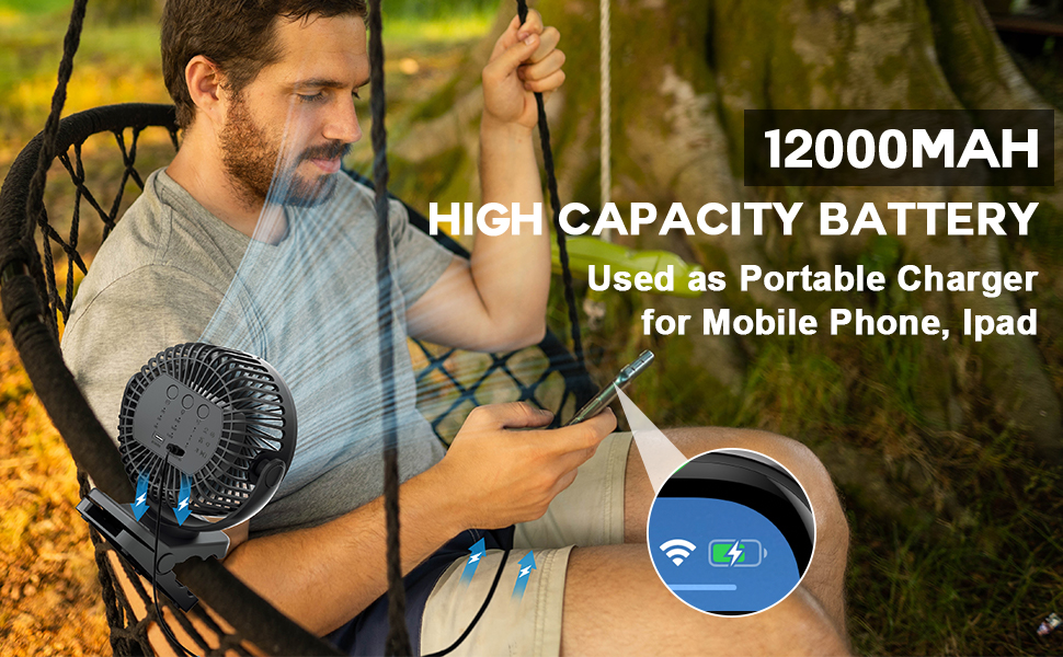 battery powered fan rechargeable battery operated fan portable fan