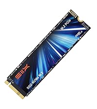 SIX NVME X7400 M.2 SSD PCIe 4.0-512GB m.2 2280 ssd, Read UP to 5000MB/s for Gaming PS5 Memory Storag...