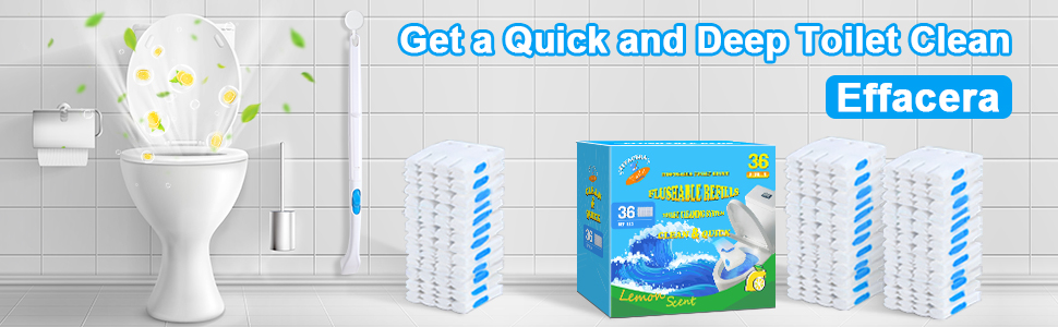 quick and deep toilet clean