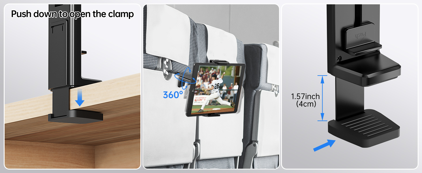 airplane ipad holder