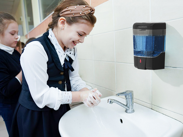 soap dispenser wall mount automatic touchless