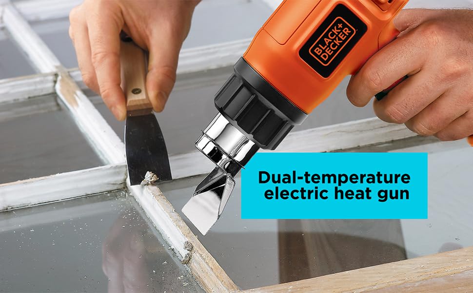 BLACK+DECKER Dual Temperature Heat Gun (HG1300)
