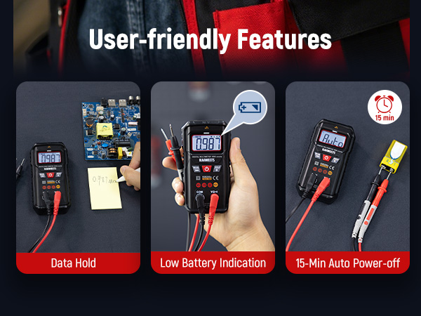 AC DC multimeter tester
