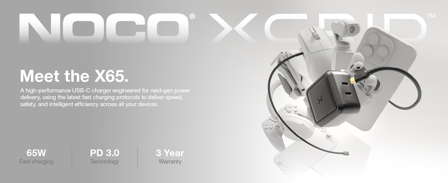 65W dual-port GaN charger for next-gen power delivery using the latest charging protocols