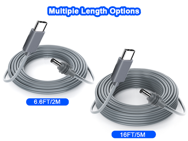 dc to usb-c cable for starlink mini