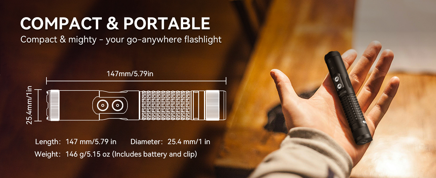 super bright flashlight