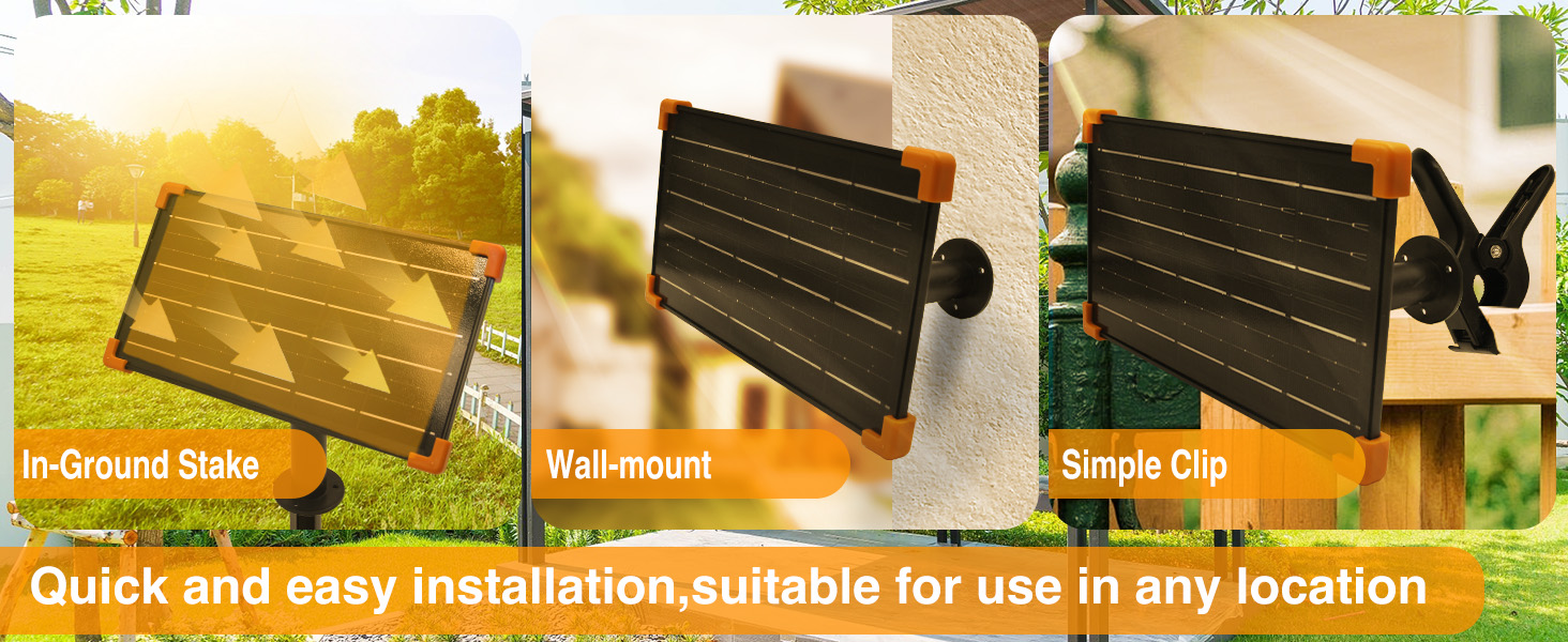 Easy install solar string lights for outside