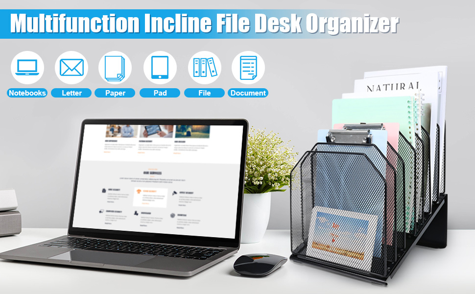 file desk organizer